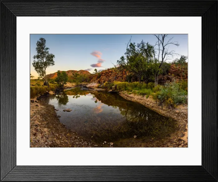 Framed Print : Ormiston Pound River Framed Print : Ormiston Pound River