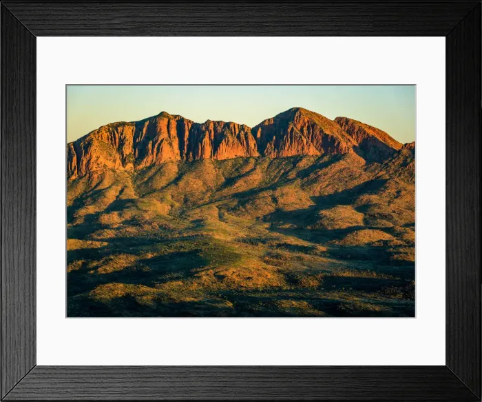 Framed Print : Mount Sonder Framed Print : Mount Sonder