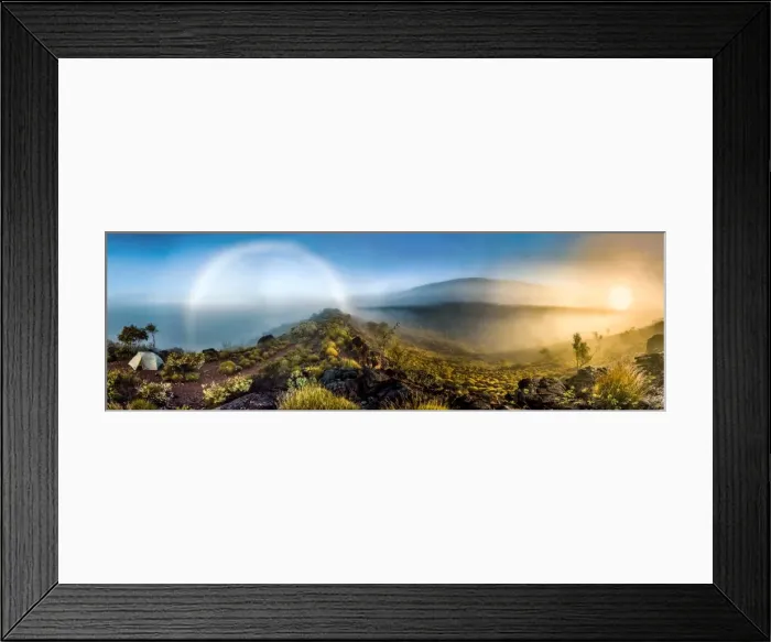 Framed Print : Sunrise at Trig Point