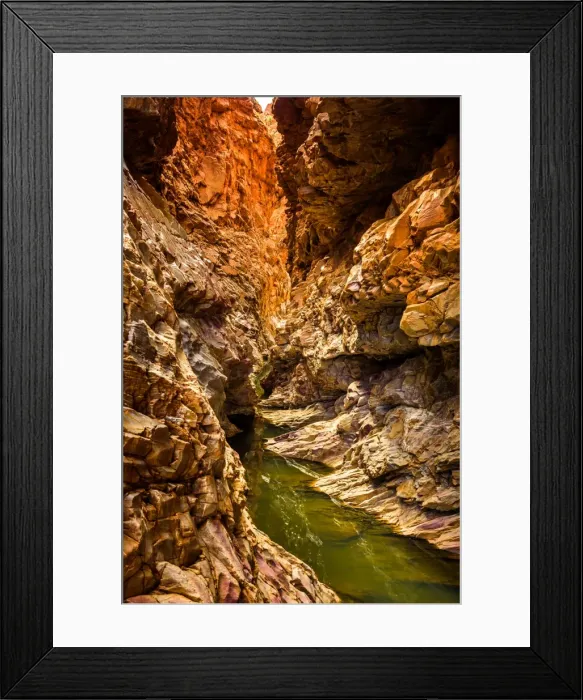 Framed Print : Redbank Gorge Framed Print : Redbank Gorge