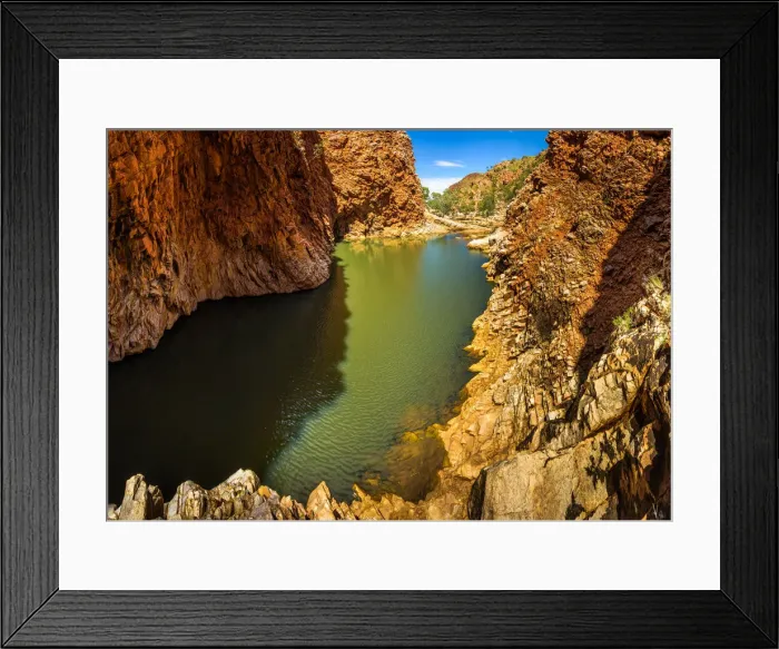 Framed Print : Redbank Gorge Framed Print : Redbank Gorge