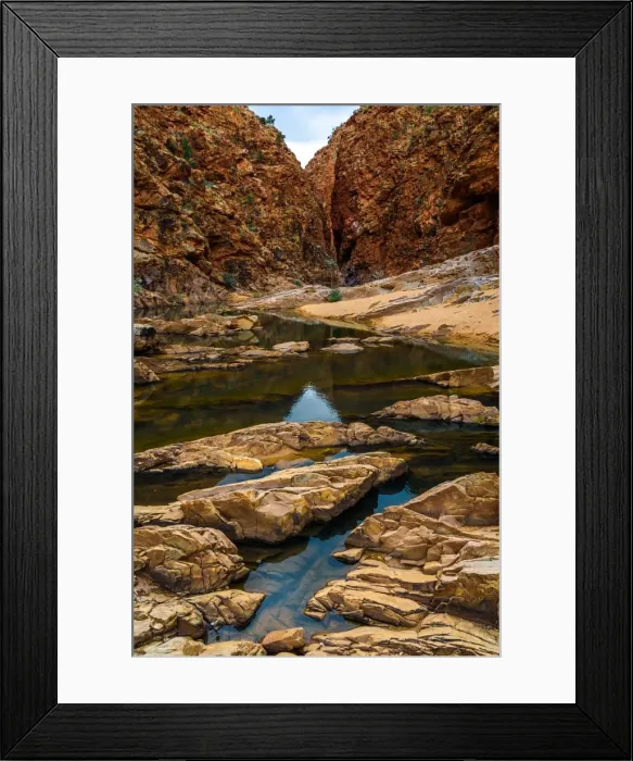 Framed Print : Redbank Gorge Framed Print : Redbank Gorge