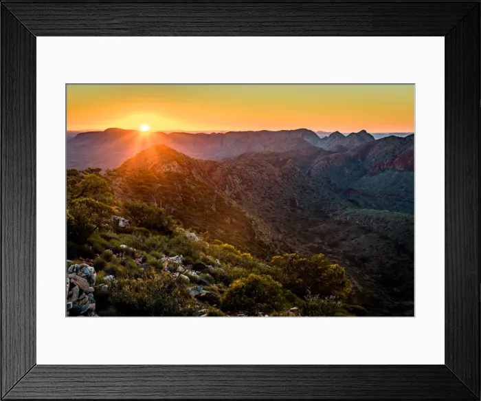 Framed Print : West Macdonnell Ranges
