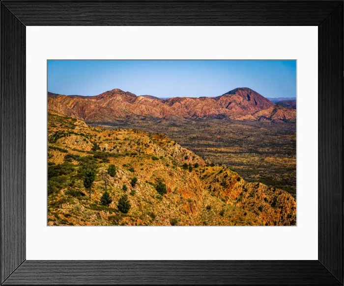 Framed Print : Lorettas Lookout to Brinkley Bluff Framed Print : Lorettas Lookout to Brinkley Bluff