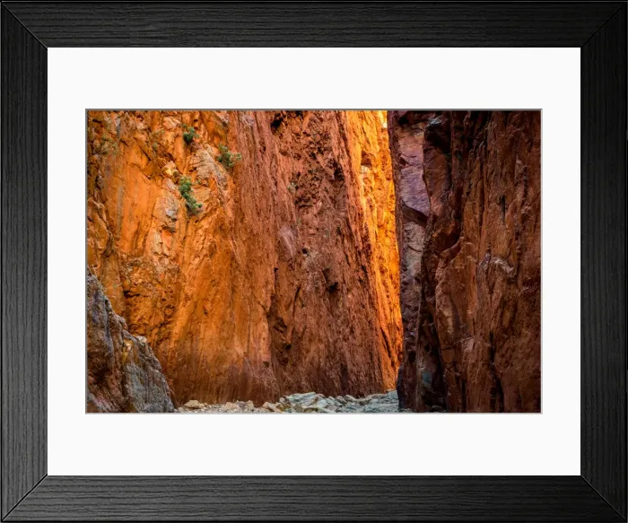 Framed Print : Standley Chasm at West Macdonnell Ranges Framed Print : Standley Chasm at West Macdonnell Ranges