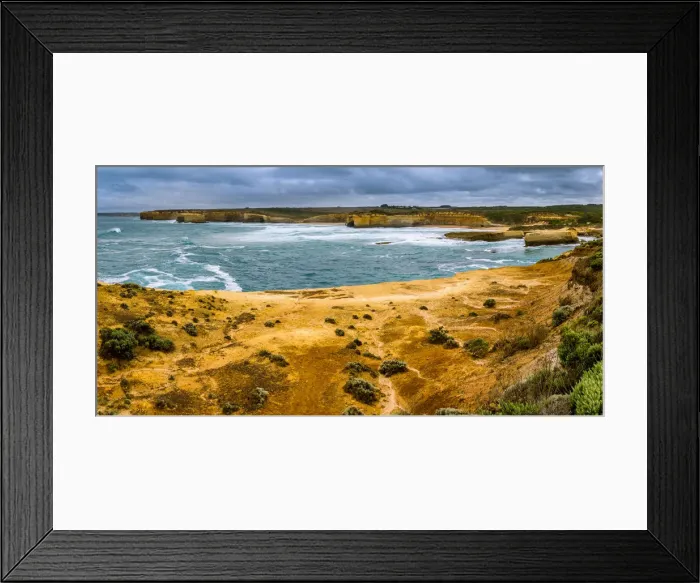 Framed Print : Sherbrook River Beach at Great ocean Road, Victoria