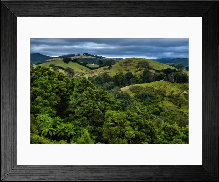 Framed Print : Rural scene in Great Otway National Park, Victoria Framed Print : Rural scene in Great Otway National Park, Victoria