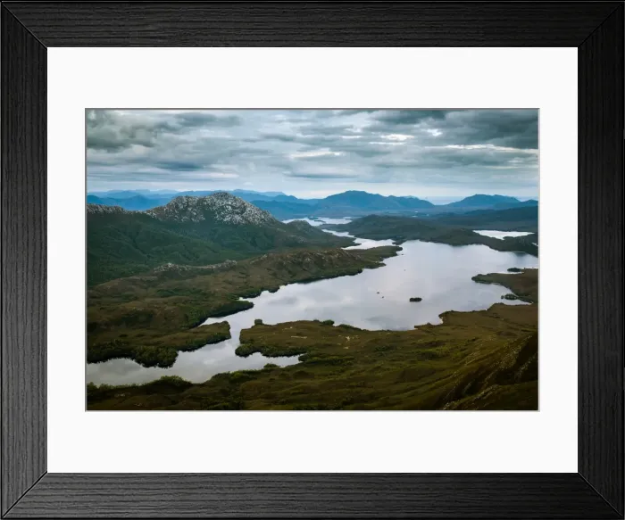 Framed Print : Bathurst Harbour, Tasmania