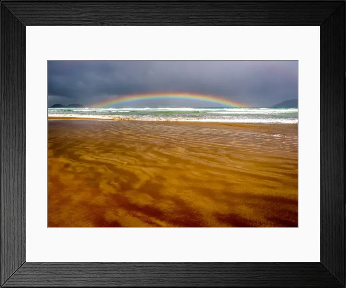 Framed Print : Prion Bay on South Coast Track, Southwest Wilderness. Tasmania