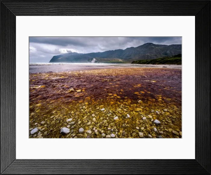Framed Print : Cox Bright and New Harbor Range at South Coast track, Southwest Tasmania Framed Print : Cox Bright and New Harbor Range at South Coast track, Southwest Tasmania