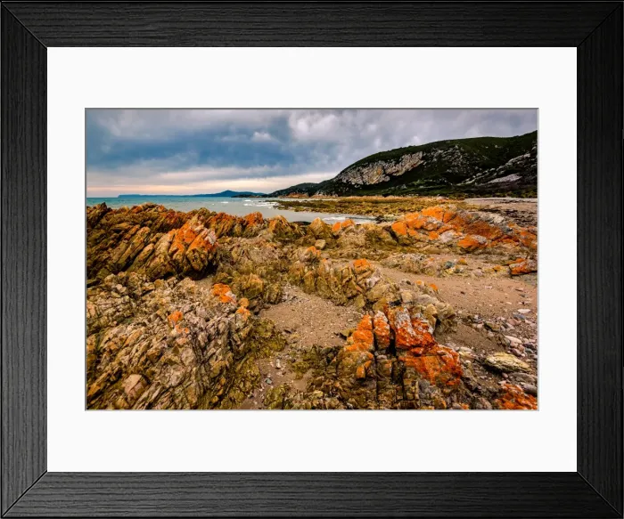 Framed Print : Shoreline at Rocky Cape, Tasmania