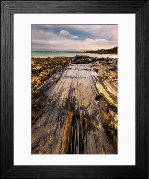 Framed Print : Brickmakers Beach, Tasmania Framed Print : Brickmakers Beach, Tasmania