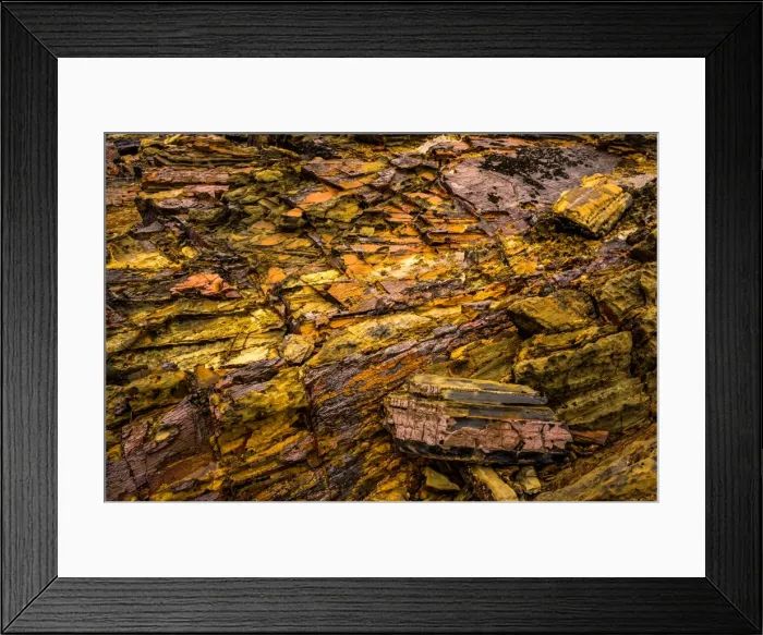 Framed Print : Rocks at Brickmakers Beach, Tasmania Framed Print : Rocks at Brickmakers Beach, Tasmania