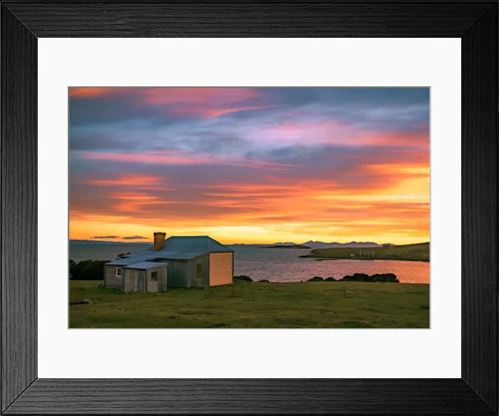 Framed Print : Darlington at Maria Island, Tasmania Framed Print : Darlington at Maria Island, Tasmania