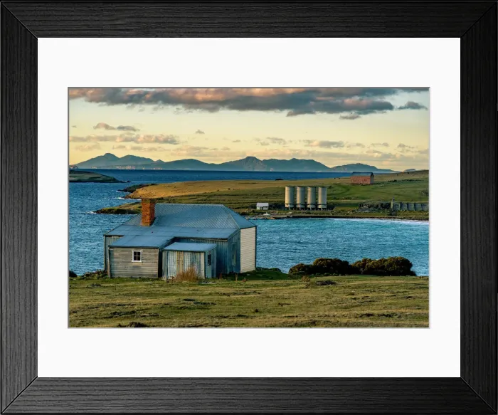 Framed Print : Darlington at Maria Island, Tasmania
