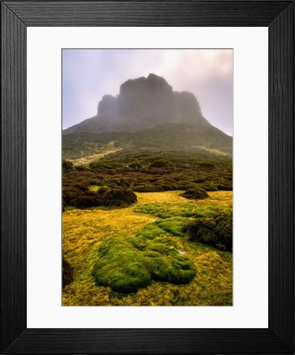 Framed Print : Solomons Throne in Walls of Jerusalem National Park, Tasmania Framed Print : Solomons Throne in Walls of Jerusalem National Park, Tasmania