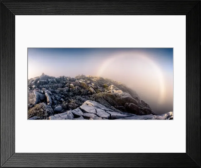 Framed Print : Sunrise at the top of mt Jerusalem, Tasmania Framed Print : Sunrise at the top of mt Jerusalem, Tasmania