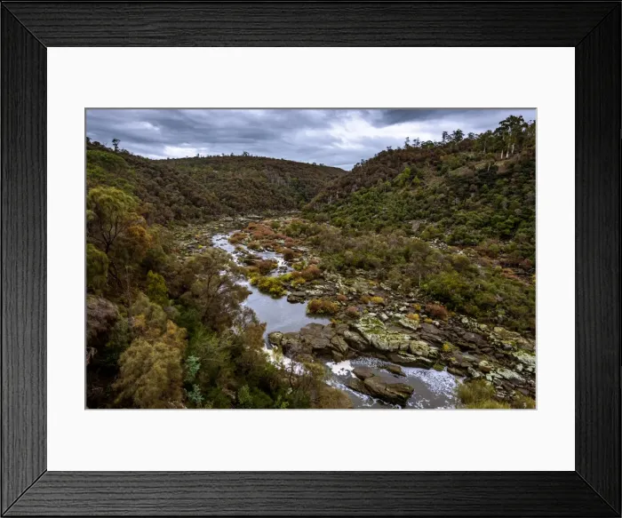 Framed Print : Cataract Gorge at Launceston, Tasmania Framed Print : Cataract Gorge at Launceston, Tasmania