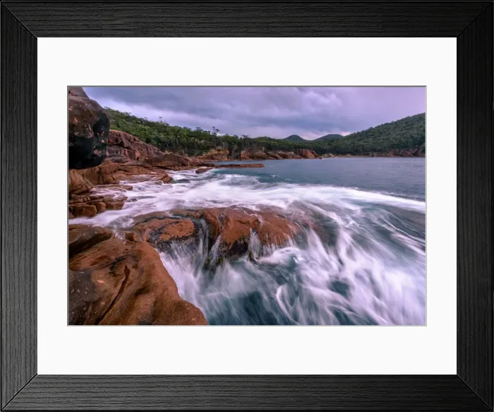 Framed Print : Sleepy bay