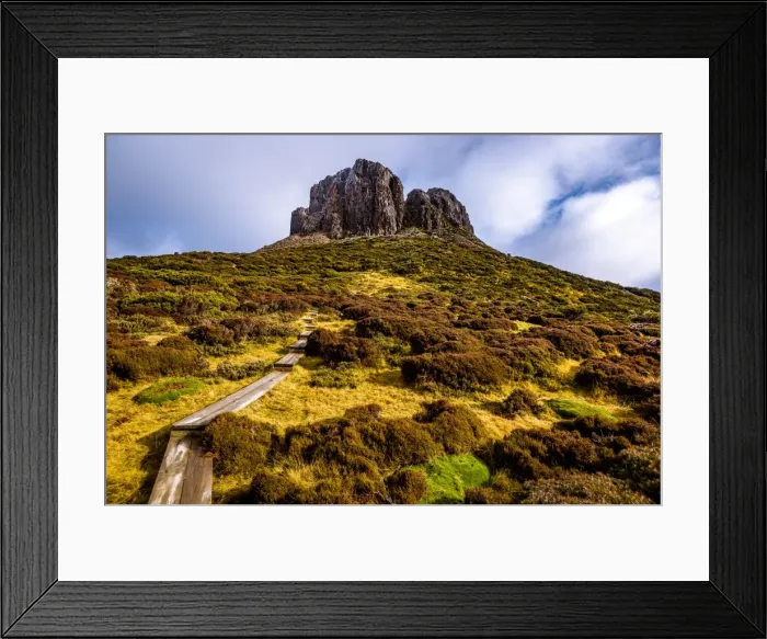Framed Print : Solomons Throne in Walls of Jerusalem National Park, Tasmania Framed Print : Solomons Throne in Walls of Jerusalem National Park, Tasmania