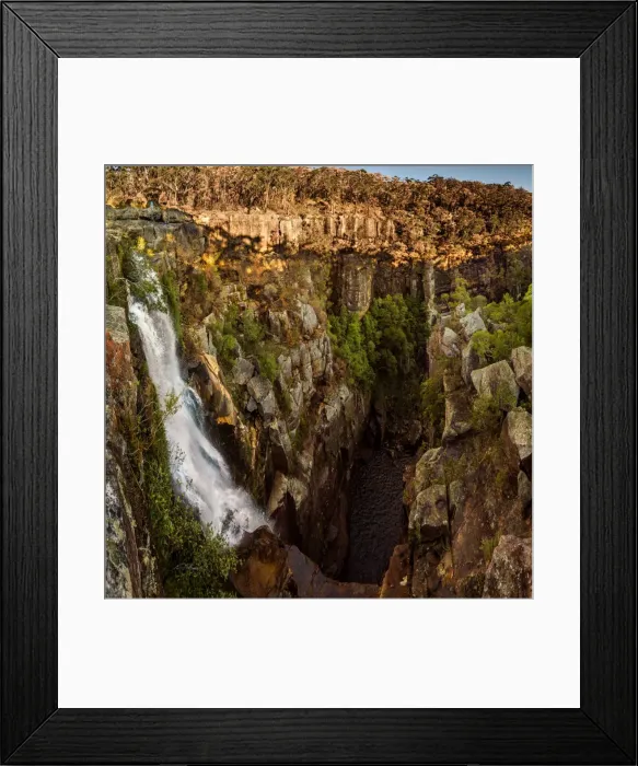 Framed Print : Belmore Falls in Kangaroo Valley Framed Print : Belmore Falls in Kangaroo Valley