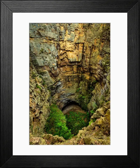 Framed Print : The Big Hole in Deua National Park, New South Wales
