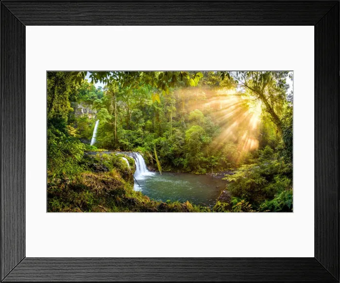 Framed Print : Nandroya Falls at Wooroonooran National Park