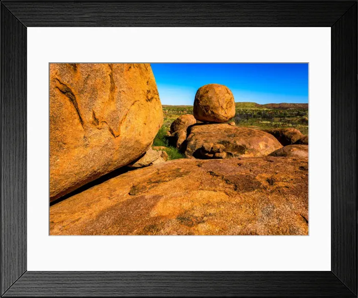 Framed Print : Devils Marbles, Northern Territory Framed Print : Devils Marbles, Northern Territory