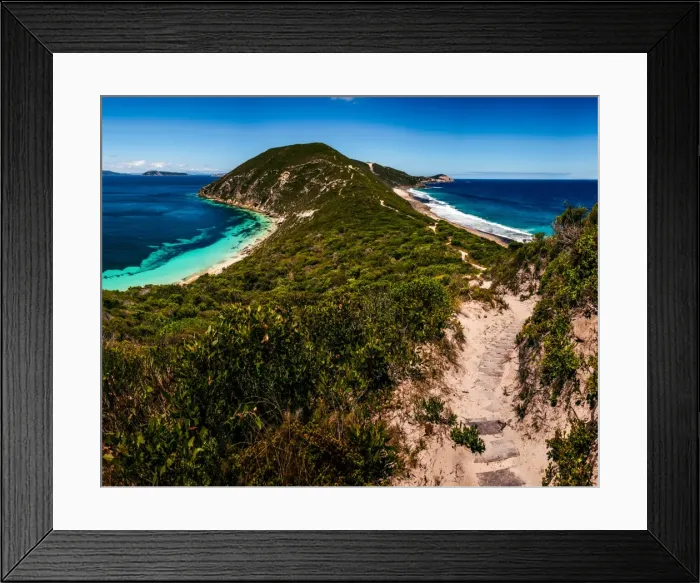 Framed Print : Bald Head track on Flinders Peninsul Framed Print : Bald Head track on Flinders Peninsul