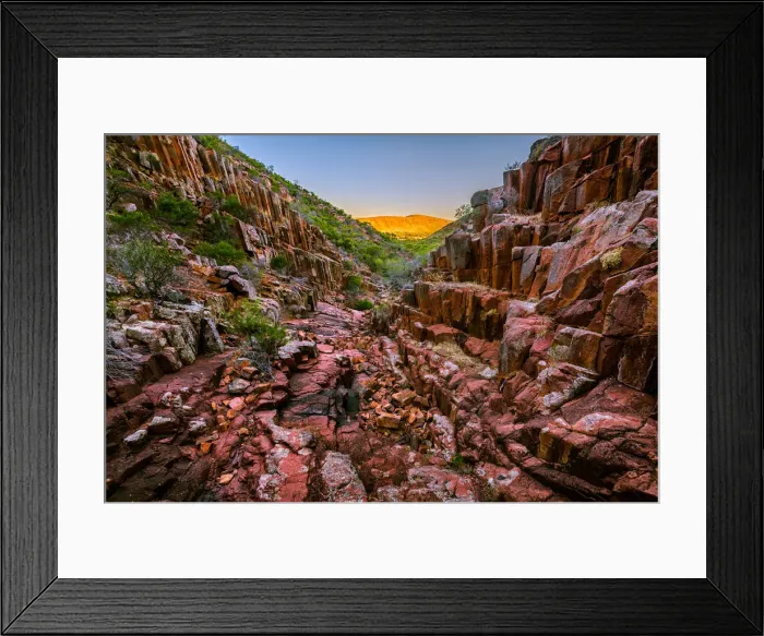 Framed Print : The Magnificent Organ Pipes, Gawler Ranges Framed Print : The Magnificent Organ Pipes, Gawler Ranges