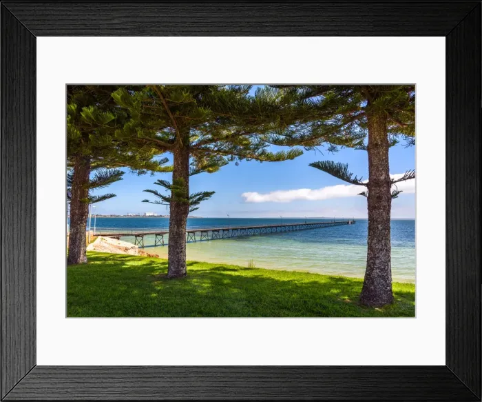 Framed Print : Ceduna Jetty in Ceduna, South Australia