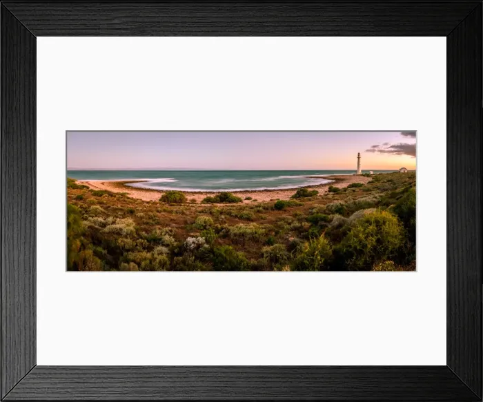 Framed Print : Point Lowly Lighthouse at Eyre Peninsula, South Australia