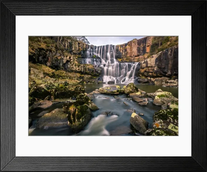 Framed Print : Ebor Falls in New South Wales Framed Print : Ebor Falls in New South Wales