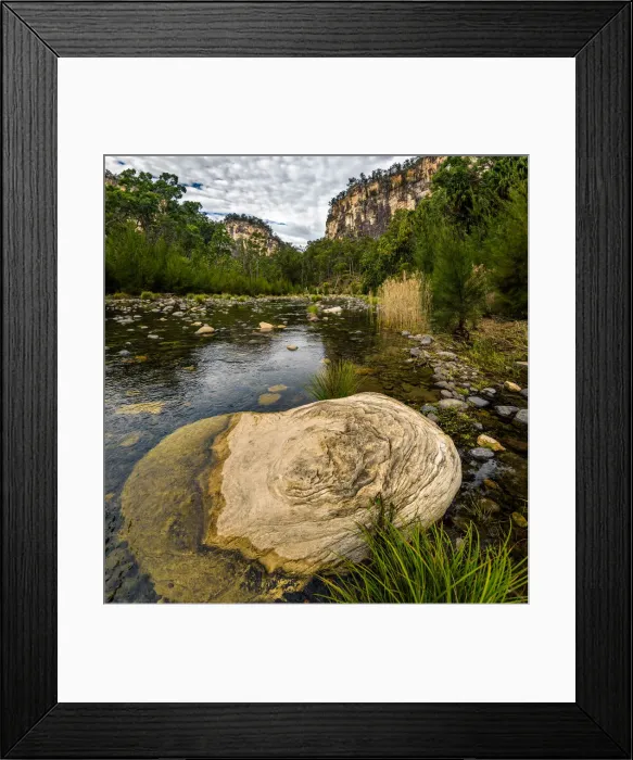 Framed Print : Dawson River at Carnarvon Gorge Framed Print : Dawson River at Carnarvon Gorge