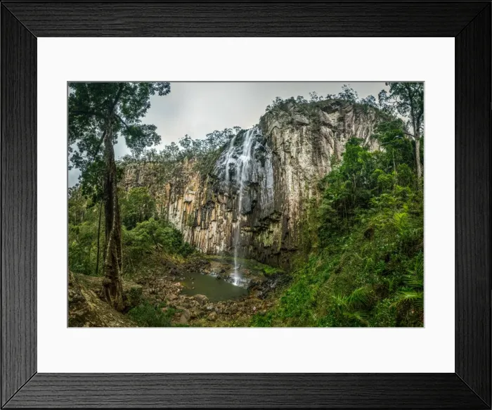 Framed Print : Minyon Falls in New South Wales Framed Print : Minyon Falls in New South Wales