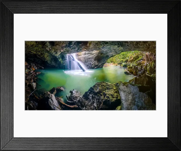 Framed Print : Cave Creek at Springbrook National Park, Queensland Framed Print : Cave Creek at Springbrook National Park, Queensland