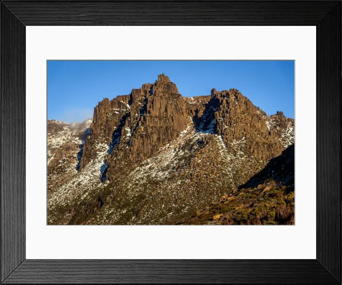 Framed Print : Mount Ossa, highest Tasmania Peak