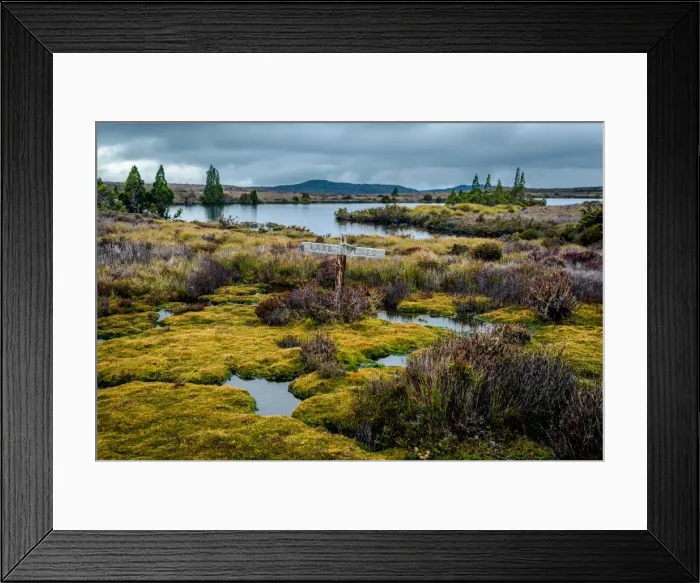 Framed Print : Lake Hulmes