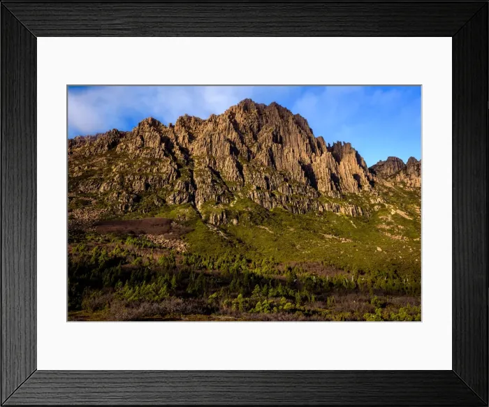 Framed Print : Cradle Mountain at Overland track, Tasmania Framed Print : Cradle Mountain at Overland track, Tasmania