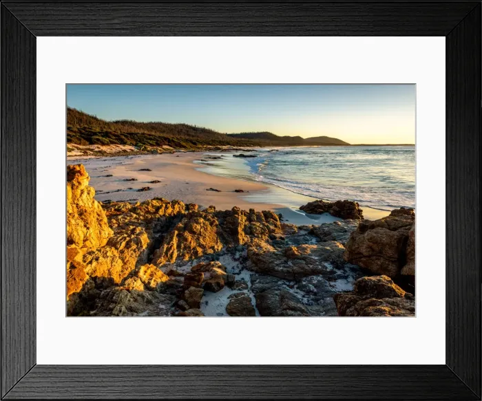 Framed Print : Friendly Beaches at Freycinet National Park Framed Print : Friendly Beaches at Freycinet National Park