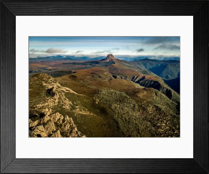 Framed Print : Barn Bluff Framed Print : Barn Bluff