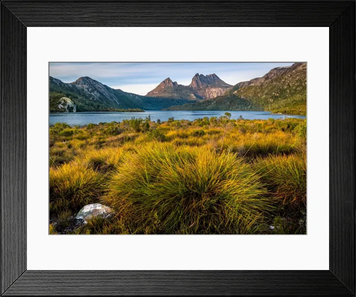 Framed Print : Cradle Mountain, Cradle Mountain National Park, Tasmania Framed Print : Cradle Mountain, Cradle Mountain National Park, Tasmania