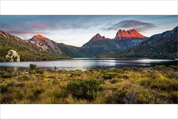 Sunset at Cradle Mountain