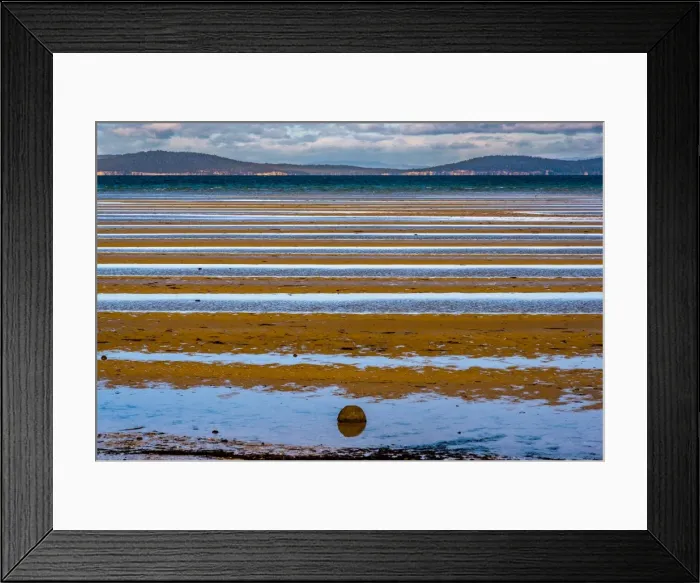 Framed Print : Dunalley Bay, Tasmania