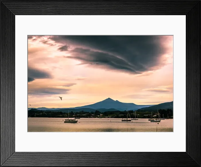 Framed Print : Sunrise at Dover