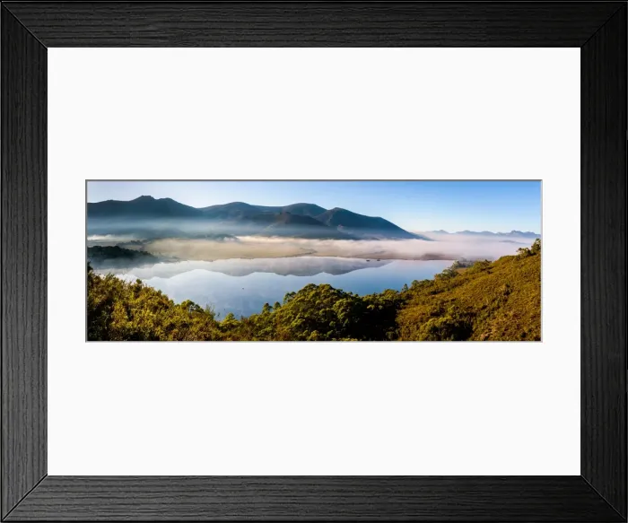 Framed Print : Morning fog over Lake Pedder, Southwest Tasmania Framed Print : Morning fog over Lake Pedder, Southwest Tasmania