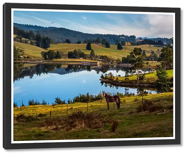Rural Tasmania at Huon Valley