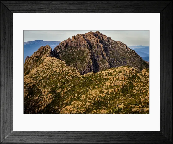 Framed Print : Lighting Ridge in Southwest Tasmnaia Framed Print : Lighting Ridge in Southwest Tasmnaia