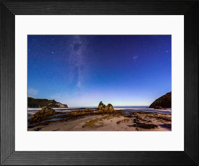 Framed Print : Milky Way at Wilson Bright, South West Cape track, Southwest Tasmania
