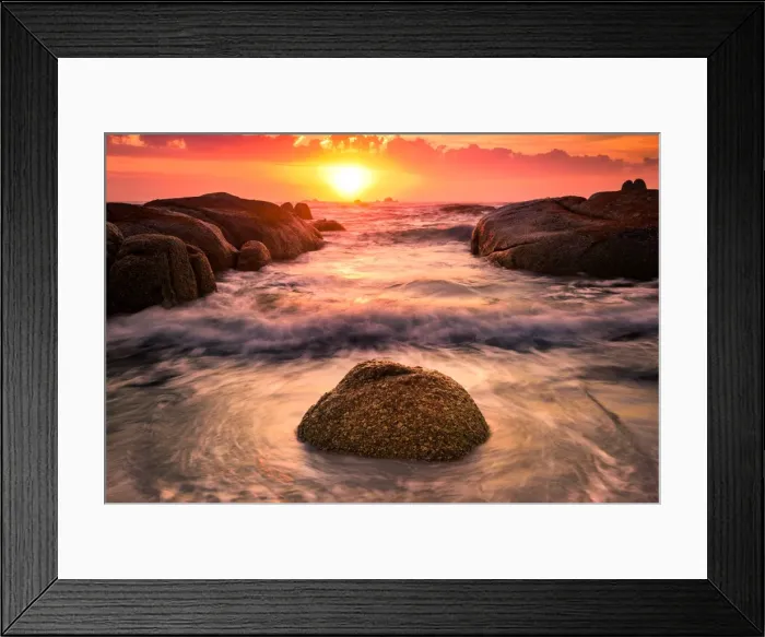 Framed Print : Deep Creek (Picnic Rocks) at Mount William National Park, Bay of Fires, Tasmania Framed Print : Deep Creek (Picnic Rocks) at Mount William National Park, Bay of Fires, Tasmania